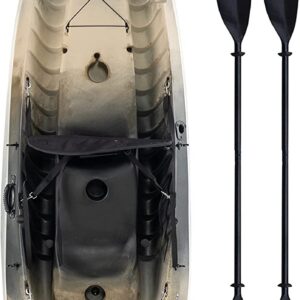 Lifetime 10 Foot, Two Person Tandem Fishing Kayak with Paddles