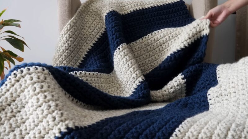 Crochet a Blanket Step-by-Step