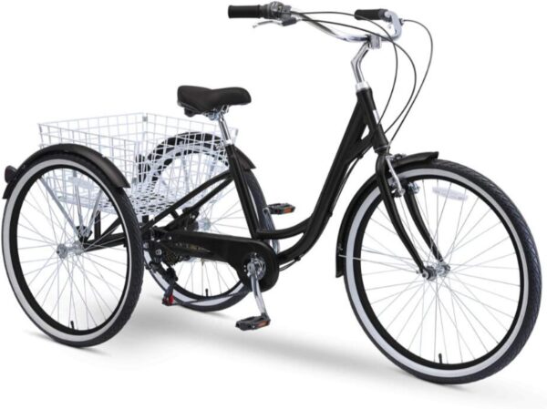 sixthreezero Body Ease 26 Inch 7-Speed Adult Tricycle