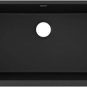 Elkay Quartz Classic Black Undermount Sink