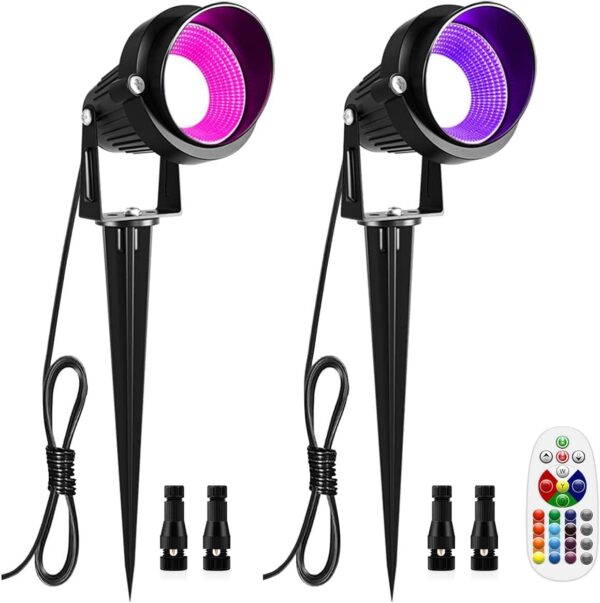 ZUCKEO 5W RGB Landscape Lighting Color Changing