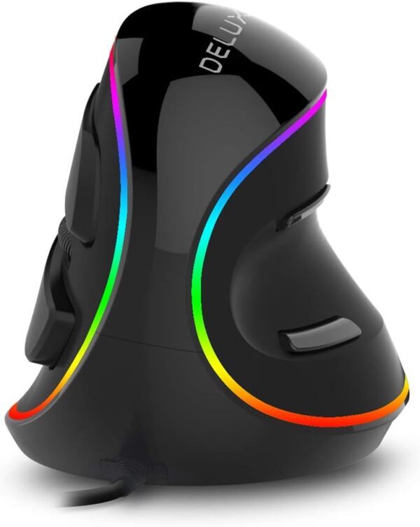 DeLUX Wired Vertical Mouse