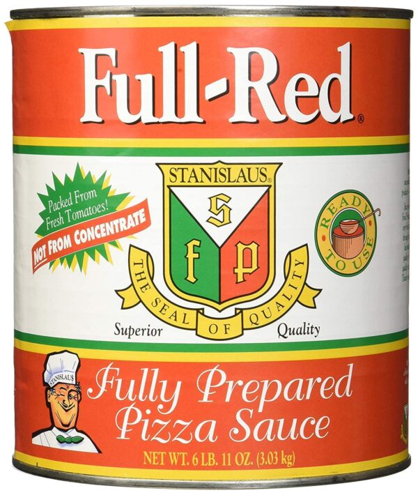 Full Red Fully Prepared Pizza Sauce - Stanislaus