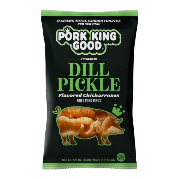 Pork King Good Dill Pickle Pork Rinds 