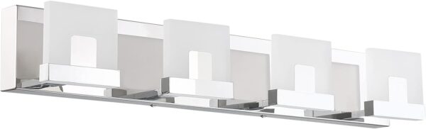 HOPSON Modern Vanity Lights, 27in 4 Lights 32W