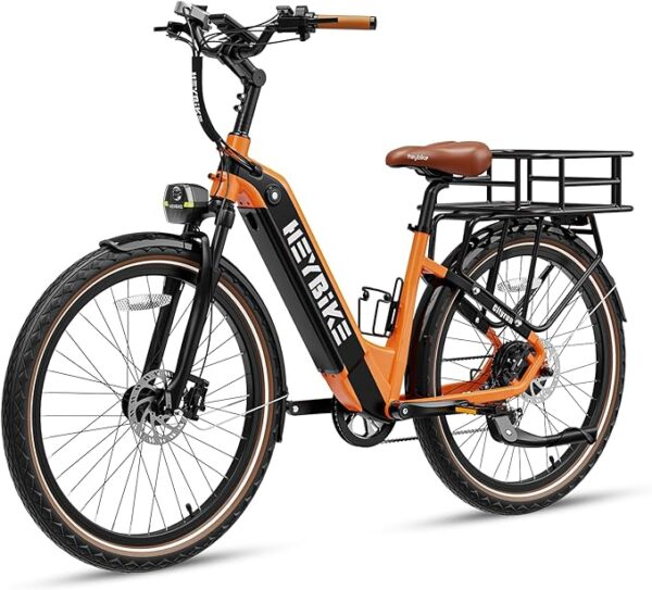 Heybike Cityrun Electric Bike, 500W City Cruiser Ebike