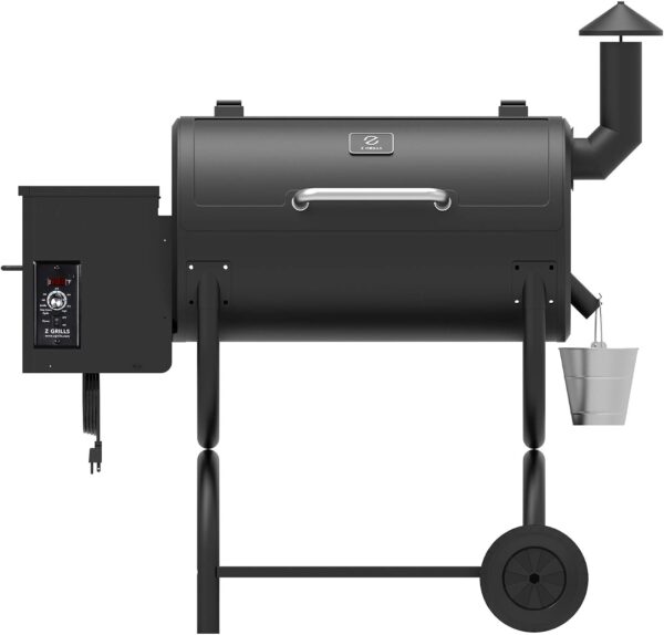 Z GRILLS ZPG-550B  Upgrade Wood Pellet Grill & Smoker 8 in-1 BBQ