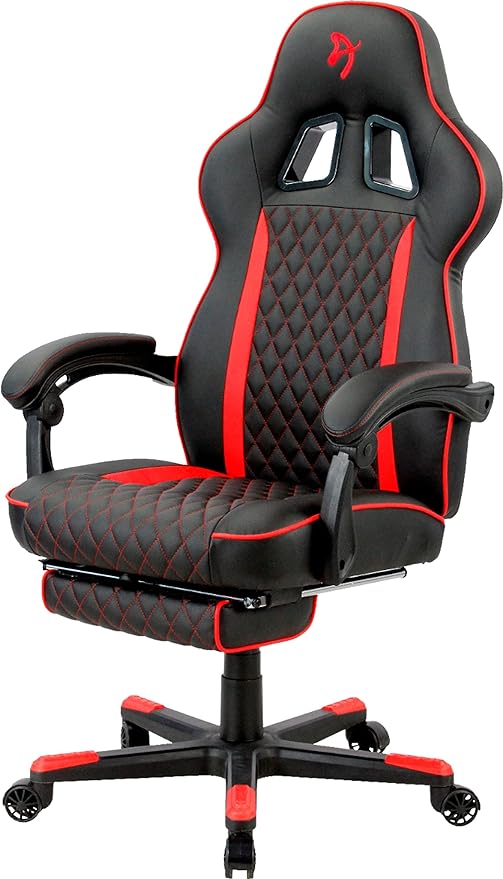Arozzi - Mugello Special Edition Gaming Chair with Footrest