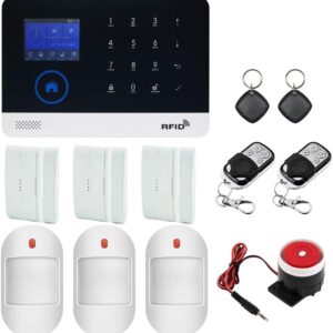 KEEPWORD WiFi GSM GPRS Wireless Smart Home Security System