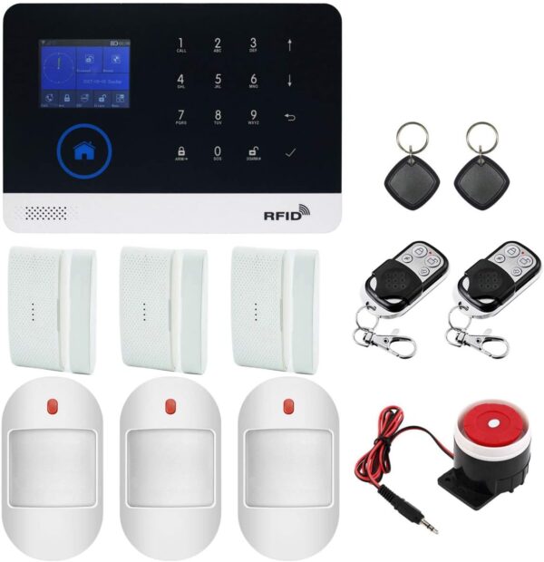 KEEPWORD WiFi GSM GPRS Wireless Smart Home Security System