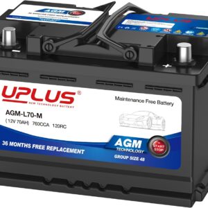 UPLUS BCI Group 48 AGM Start-Stop Car Battery